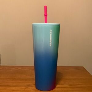 Starbucks 2023 Gradient Sunset Cold Cup 24 oz NWOT